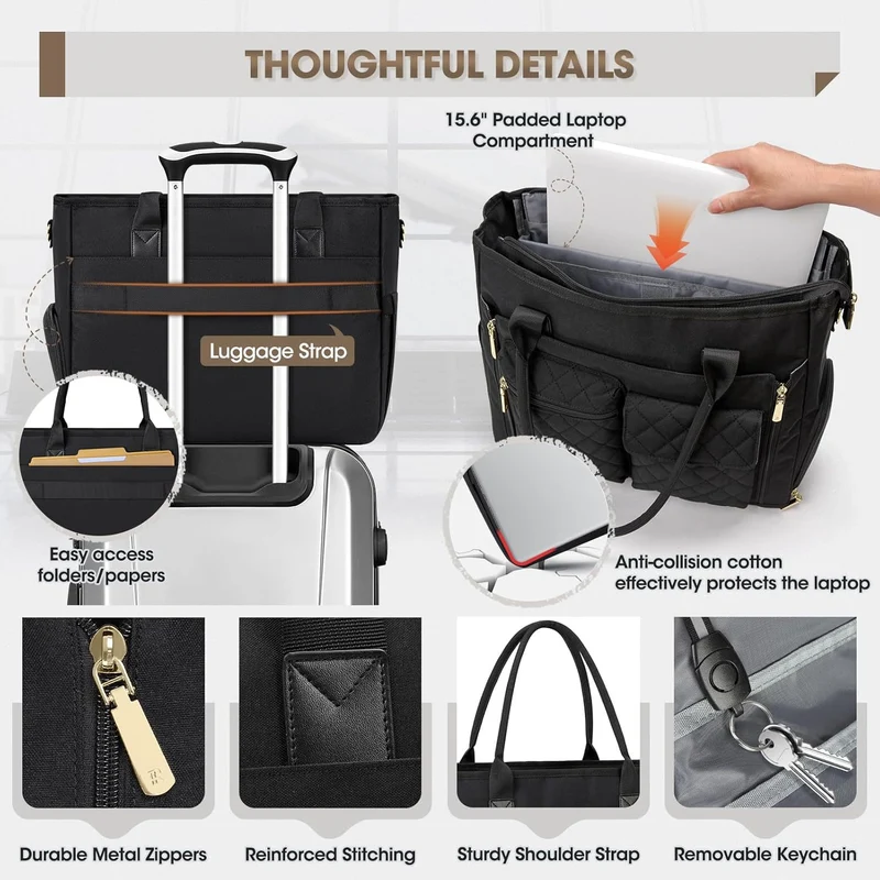 Praktische und stilvolle Organizer-Tasche Skanto