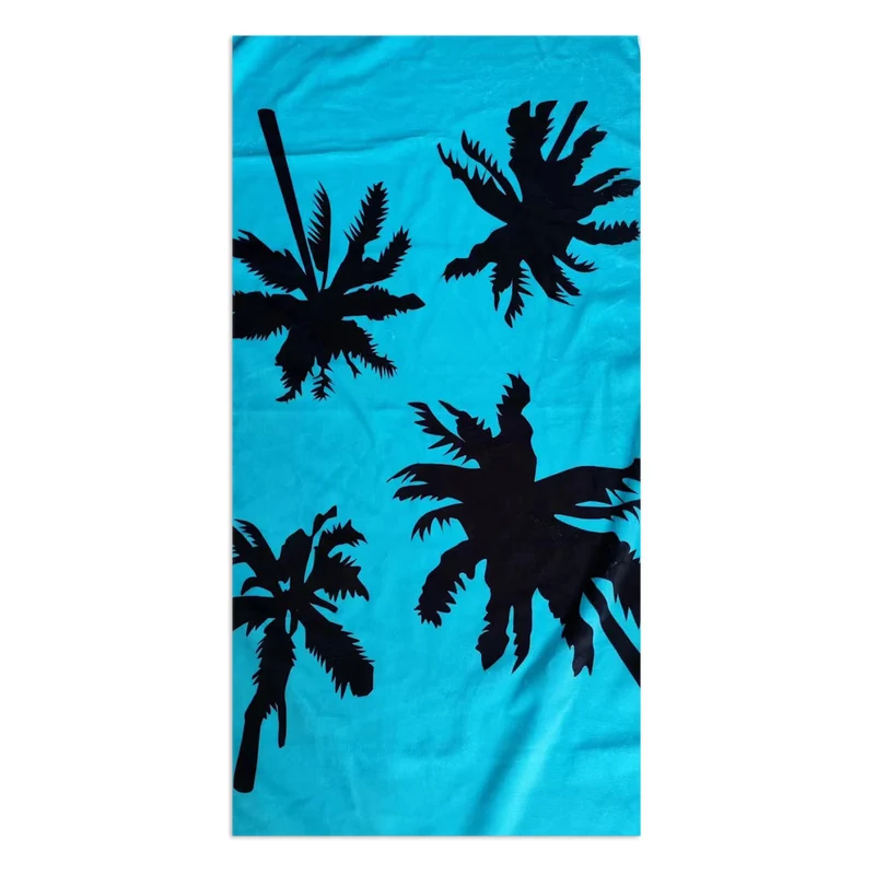 Strandtuch mit stilvollem Palmenmotiv Skanto
