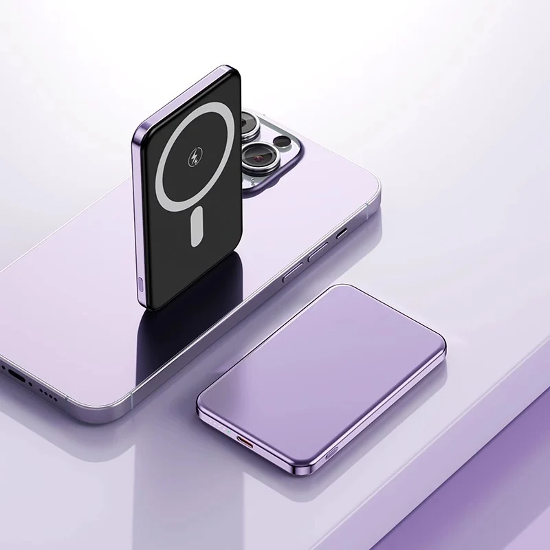 Magnetische kabellose Powerbank mit Schnellladefunktion Skanto