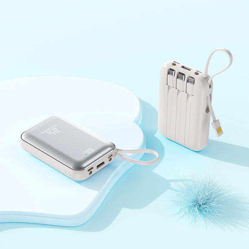 Kompakte Powerbank mit Schnellladefunktion Skanto