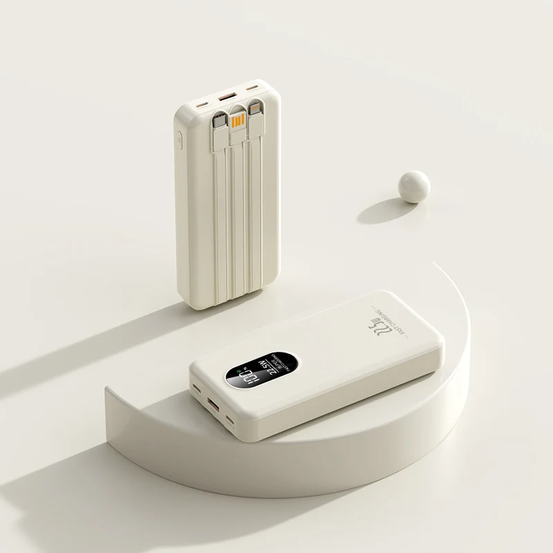 Kompakte Powerbank mit integriertem Multifunktions-Ladestatus Skanto