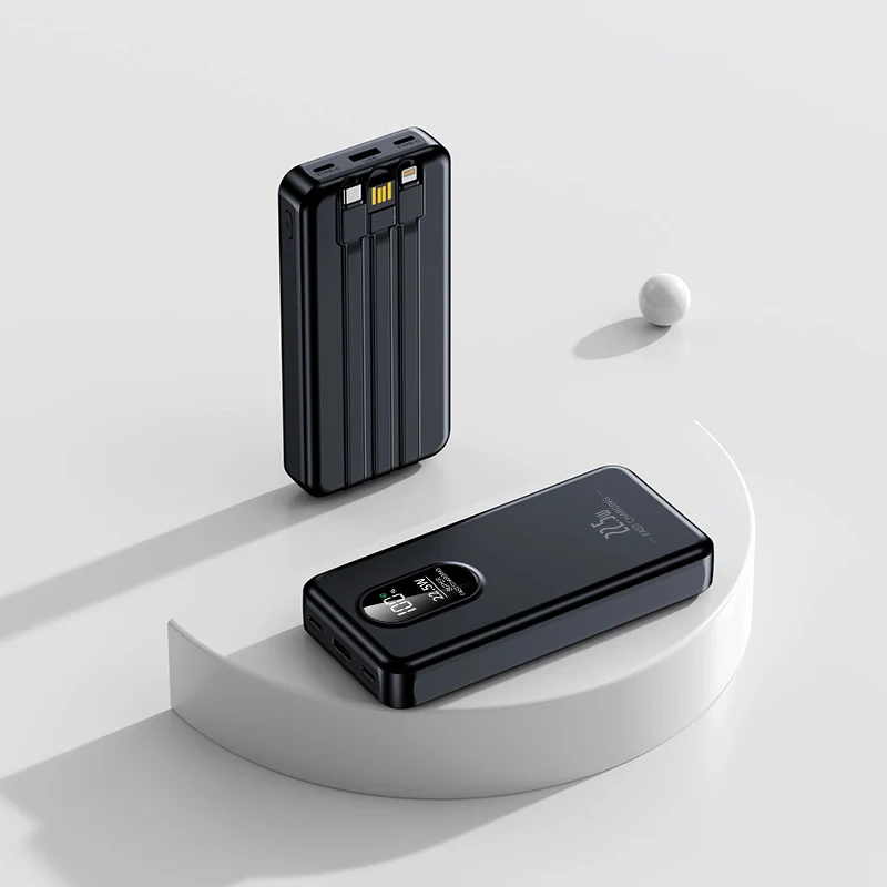 Kompakte Powerbank mit integriertem Multifunktions-Ladestatus Skanto