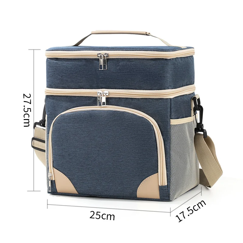 Isolierte Kühl- und Picknicktasche mit praktischem Tragegurt Skanto