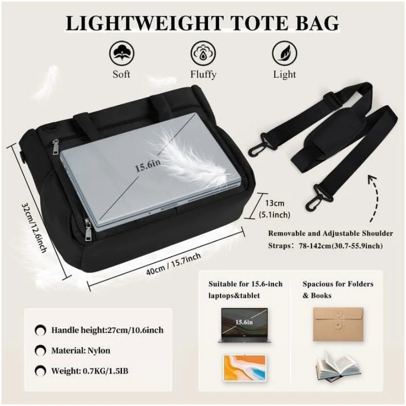 Praktische Laptoptasche mit Organizer Skanto