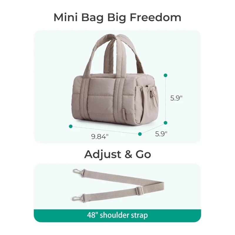 Bequeme Reisetasche mit abnehmbarem Schultergurt Skanto