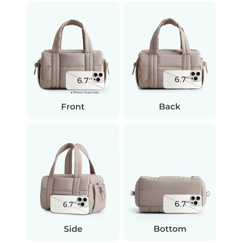 Bequeme Reisetasche mit abnehmbarem Schultergurt Skanto