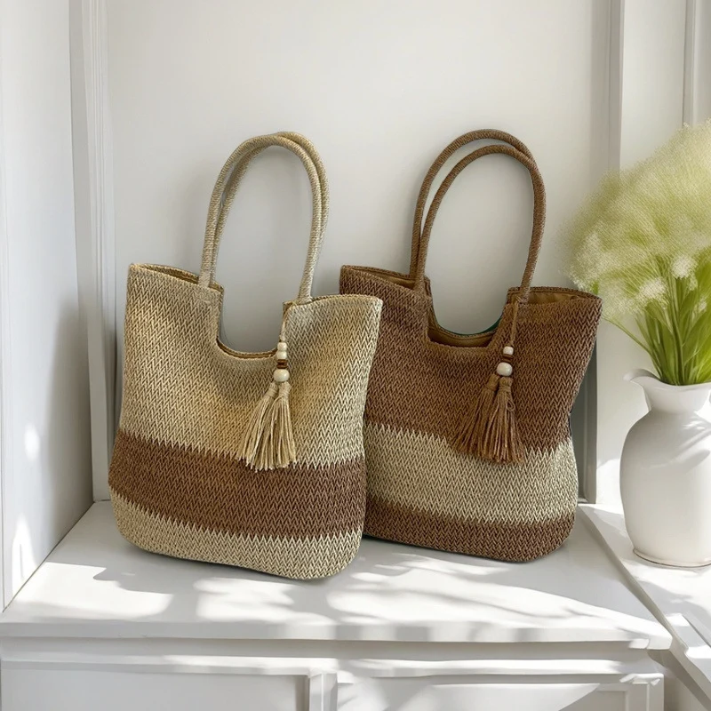 Handgemachte Strohtasche Skanto