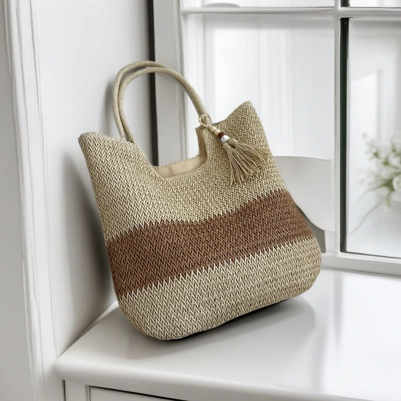 Handgemachte Strohtasche Skanto