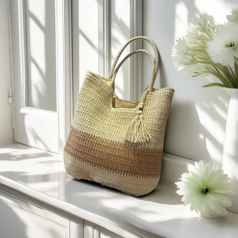 Handgemachte Strohtasche Skanto