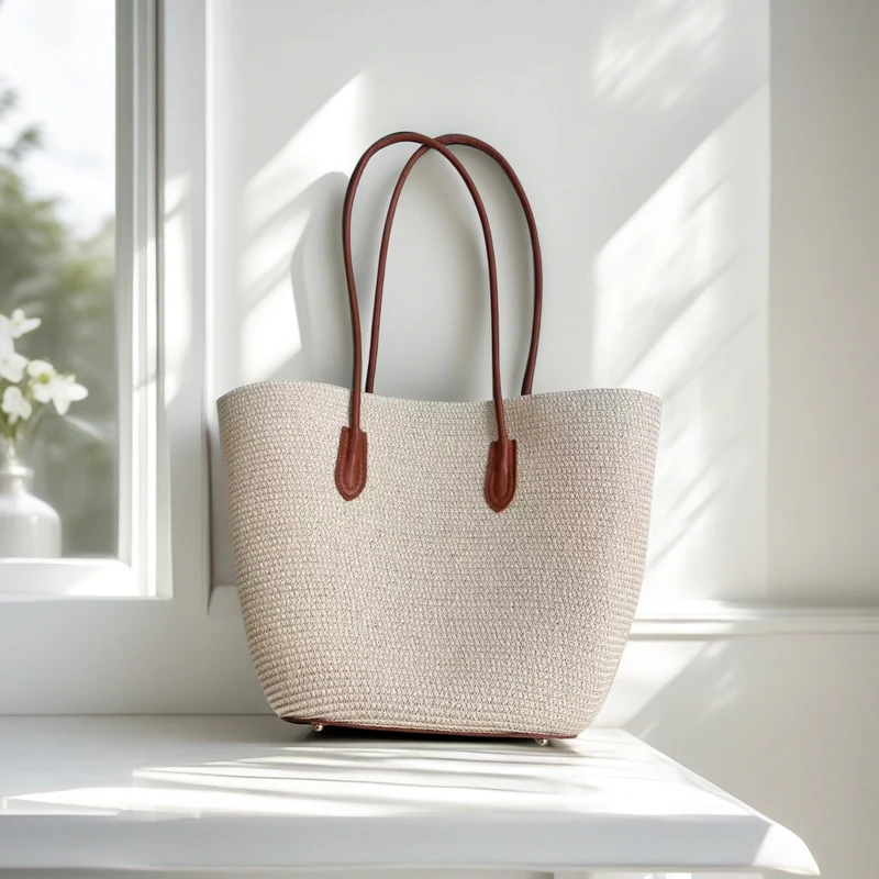 Handgefertigte Strandtasche Skanto