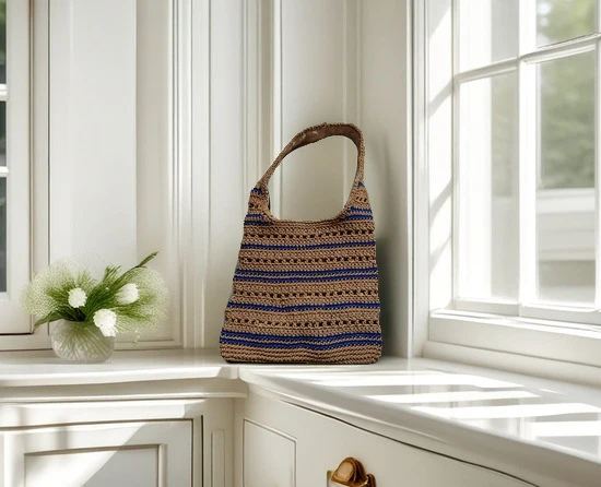 Handgefertigte Hobo Bag Skanto