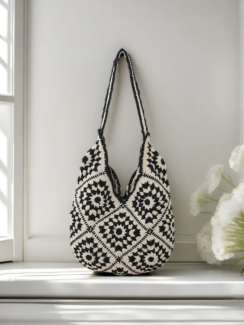 Handgefertigte Hobo Bag Skanto