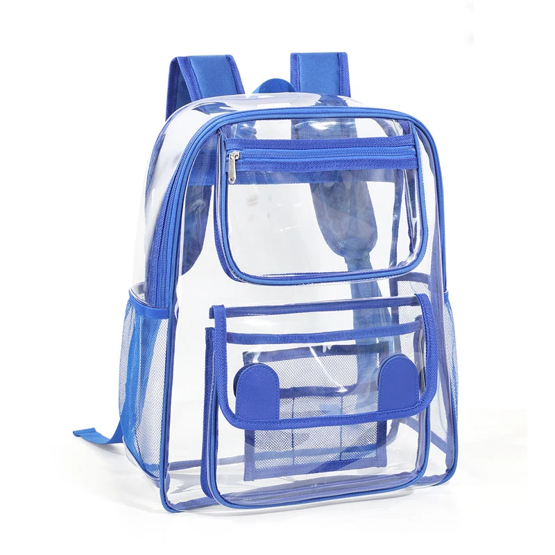 Transparenter Rucksack mit mehreren Taschen Skanto