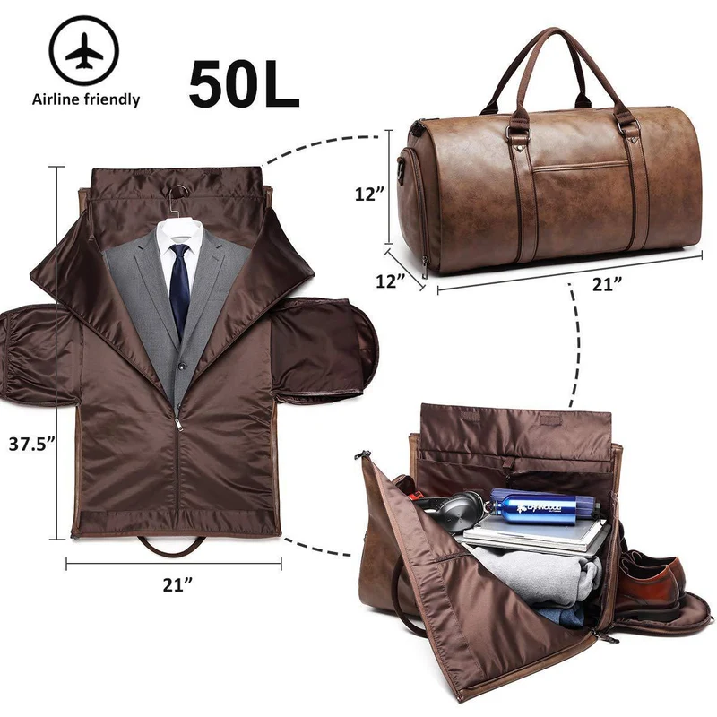 Hochwertige Reise- und Anzugtasche Skanto