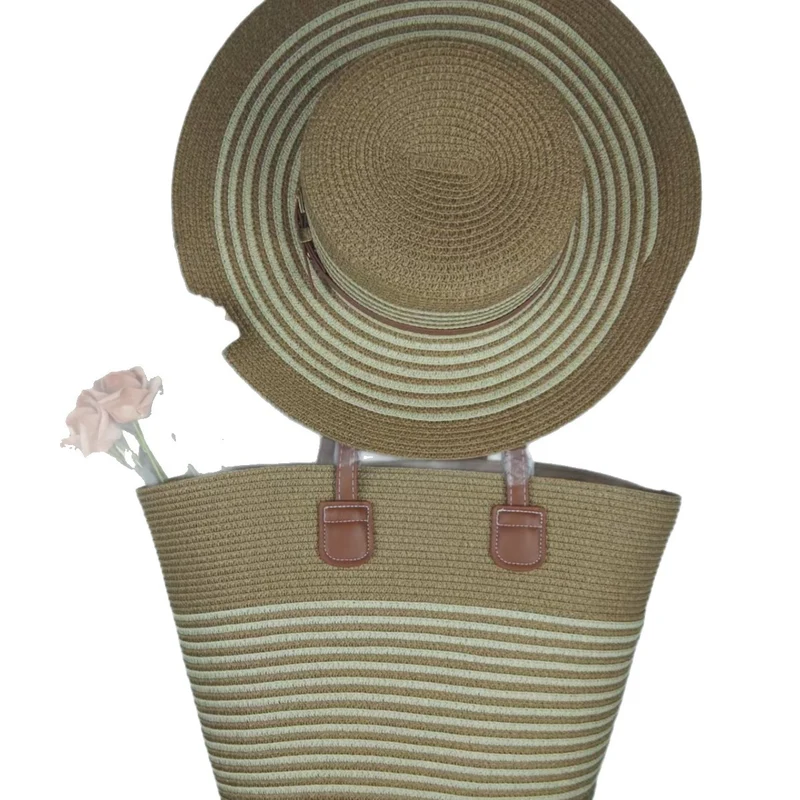 Strandtaschen- und Sonnenhut-Set Skanto