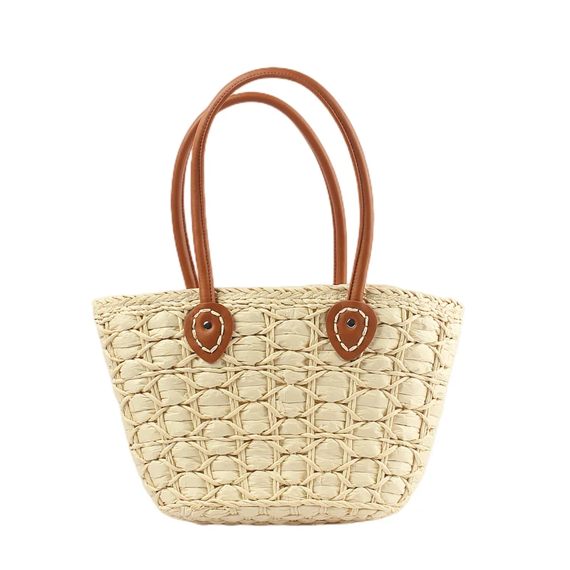 Geflochtene Strohtasche Skanto