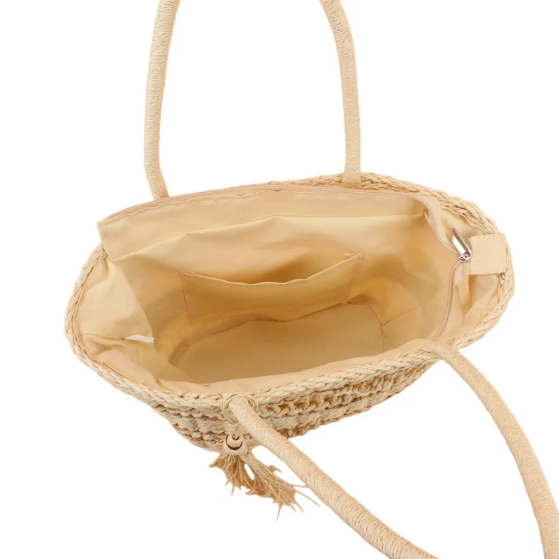 Geflochtene Strandtasche Skanto