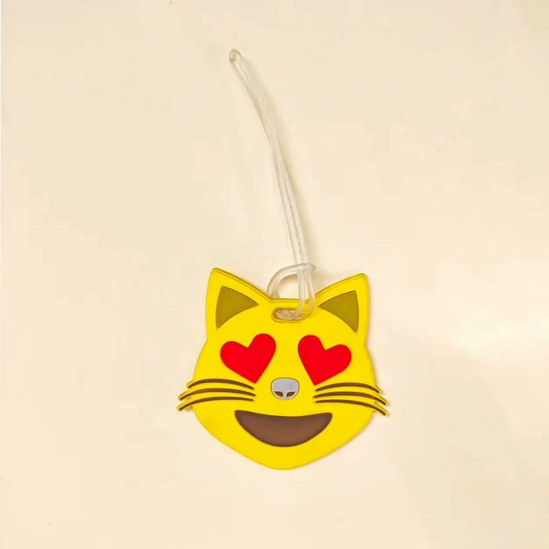 Unisex Emoji-inspirierter Kofferanhänger Skanto