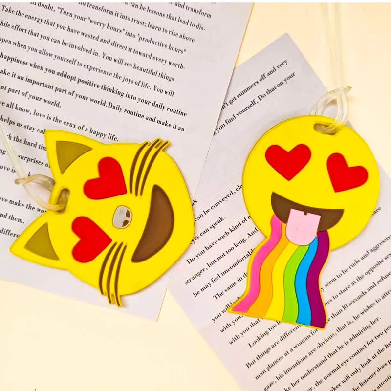 Unisex Emoji-inspirierter Kofferanhänger Skanto