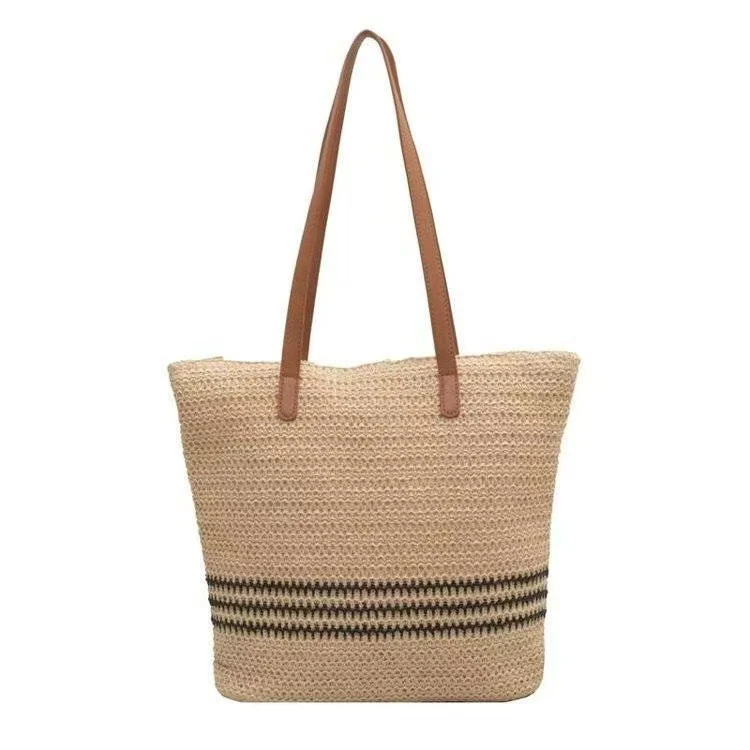 Übergroße Strandtasche aus gewebtem Material Skanto