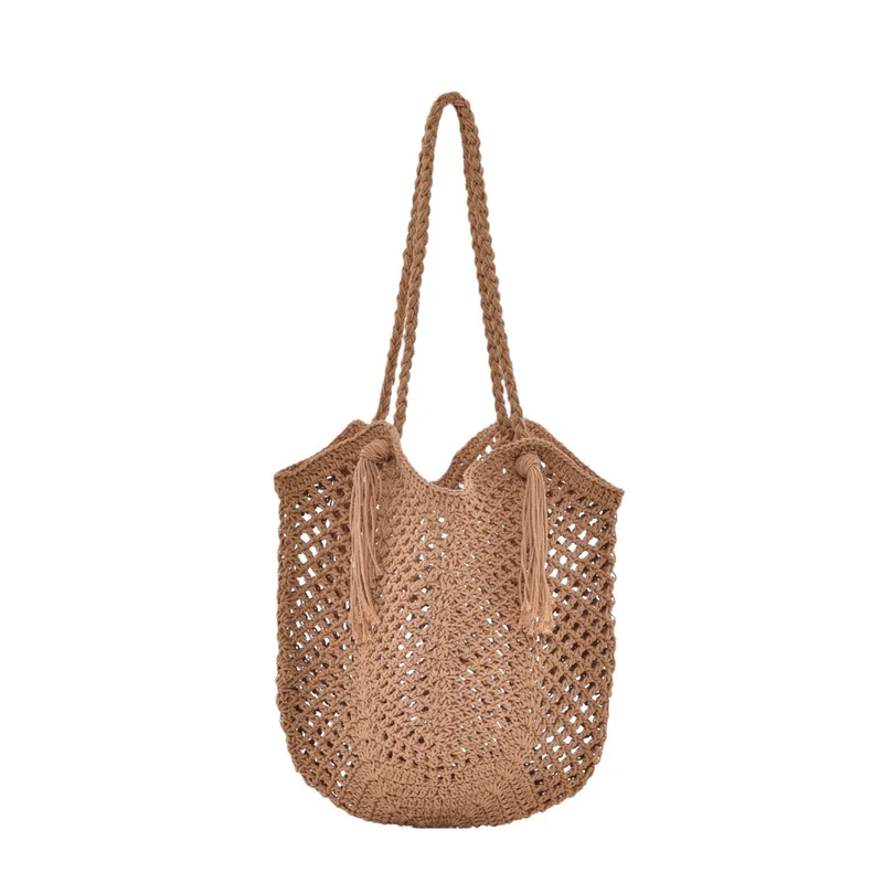 Handgemachte Makramee Strandtasche Skanto