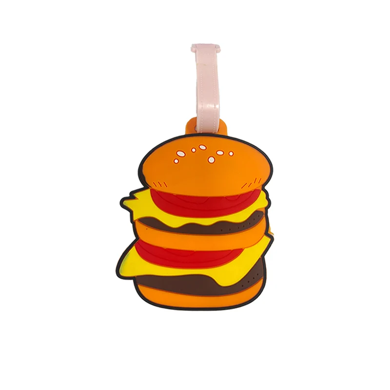 Lustiger Hamburger-Gepäckanhänger Skanto
