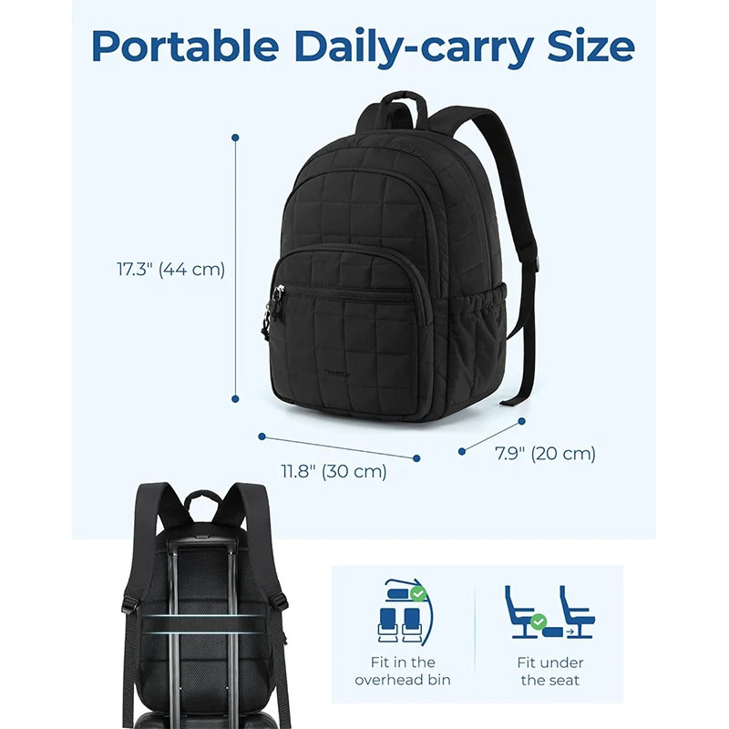 Gepolsterter Laptop-Rucksack mit mehreren Fächern Skanto