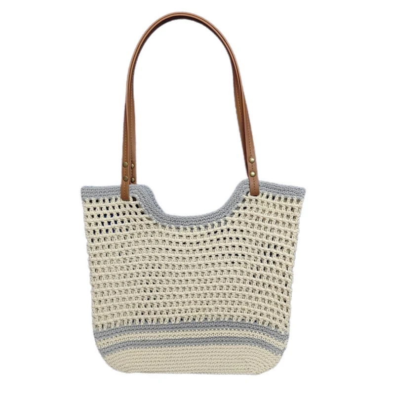 Handgemachte Makramee Strandtasche Skanto