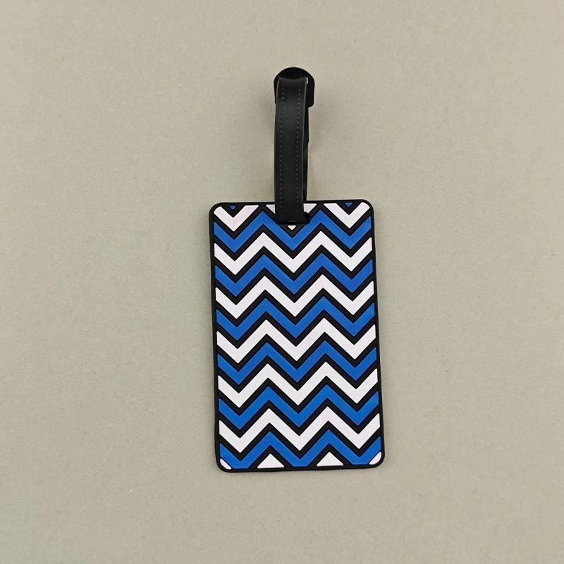 Unisex Chevron-Muster Gepäckanhänger Skanto