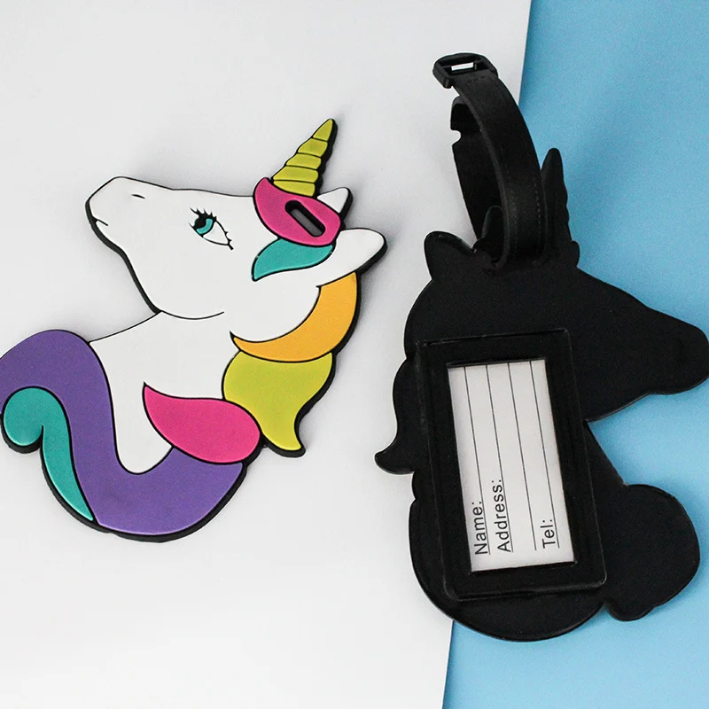 Unisex Gepäckanhänger mit Einhorn-Motiv Skanto