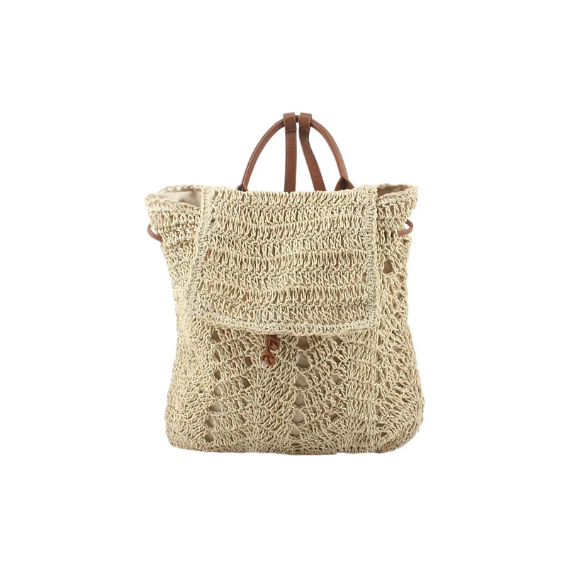 Trendige Makramee-Rucksacktasche Skanto