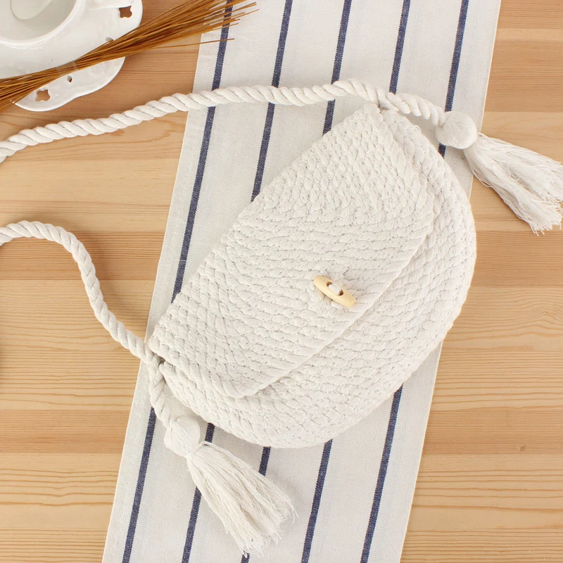 Stylische Fransen-Handtasche Skanto