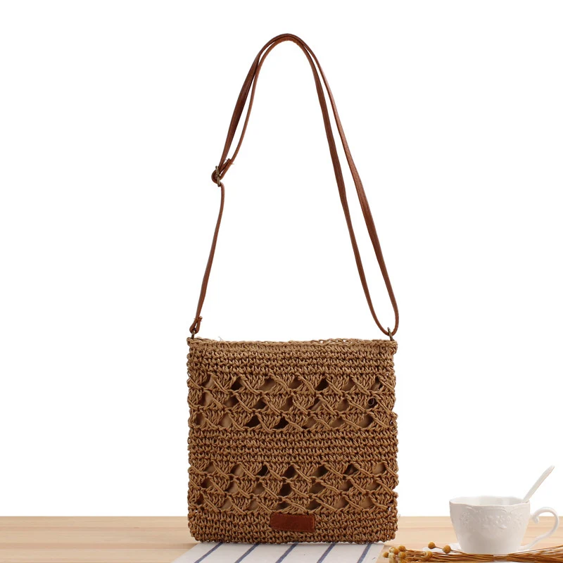 Handtasche mit modernem Flechtmuster Skanto
