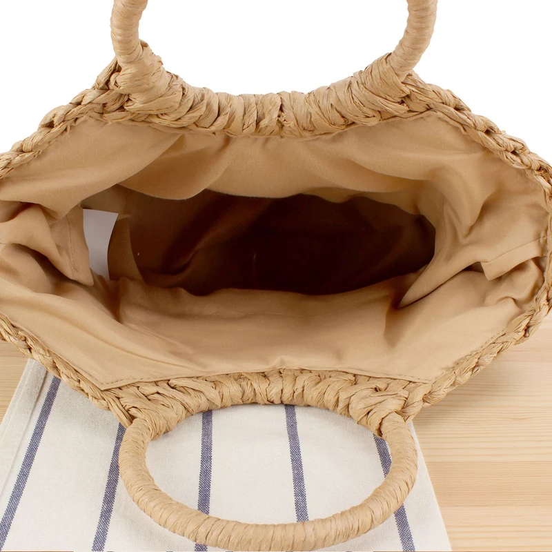 Handgeknüpfte Korbtasche mit einzigartigem Design Skanto