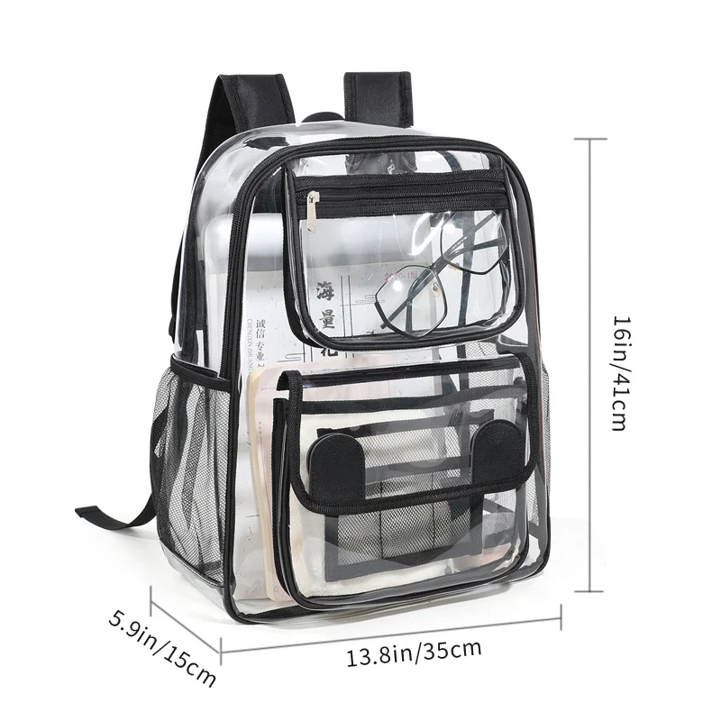 Transparenter Rucksack Skanto