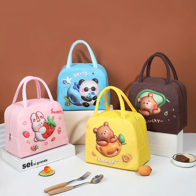 Niedliche isolierte Lunchtasche Skanto