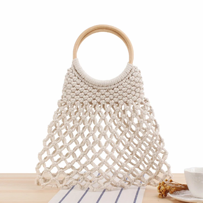 Handtasche mit künstlerischem Mesh-Design Skanto