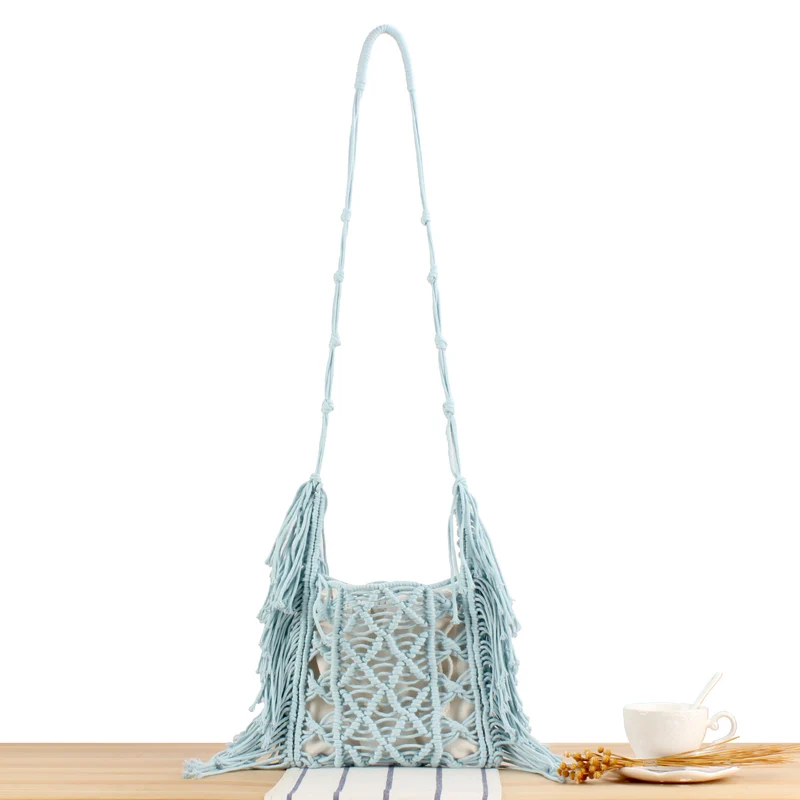 Handtasche mit künstlerischem Makramee-Design Skanto 1784182970