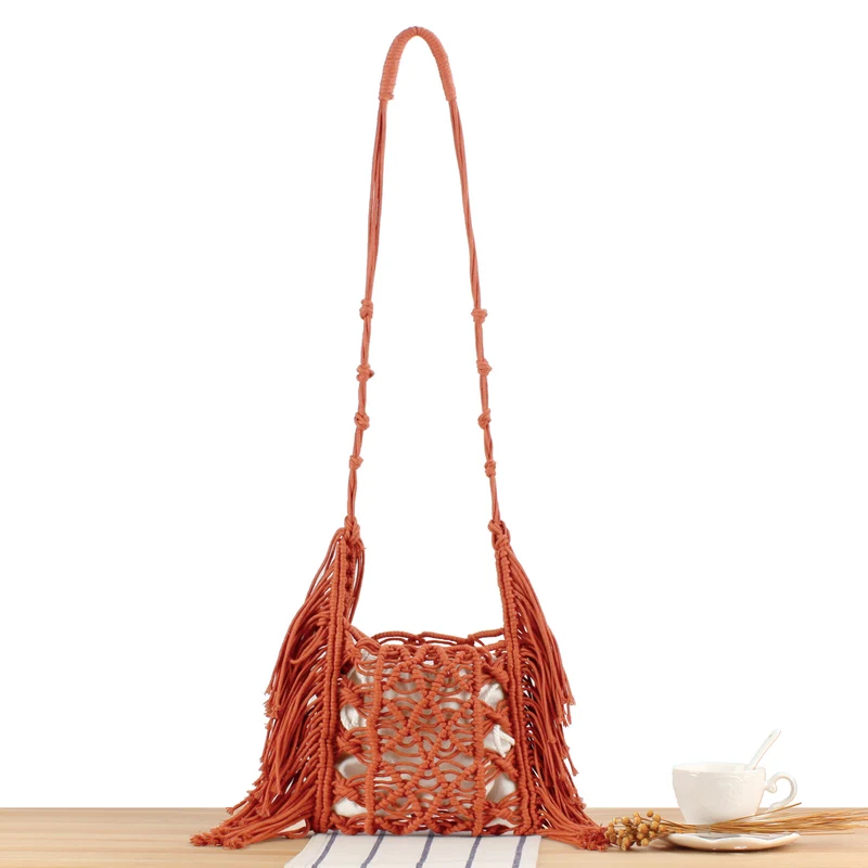 Handtasche mit künstlerischem Makramee-Design Skanto 1784182970