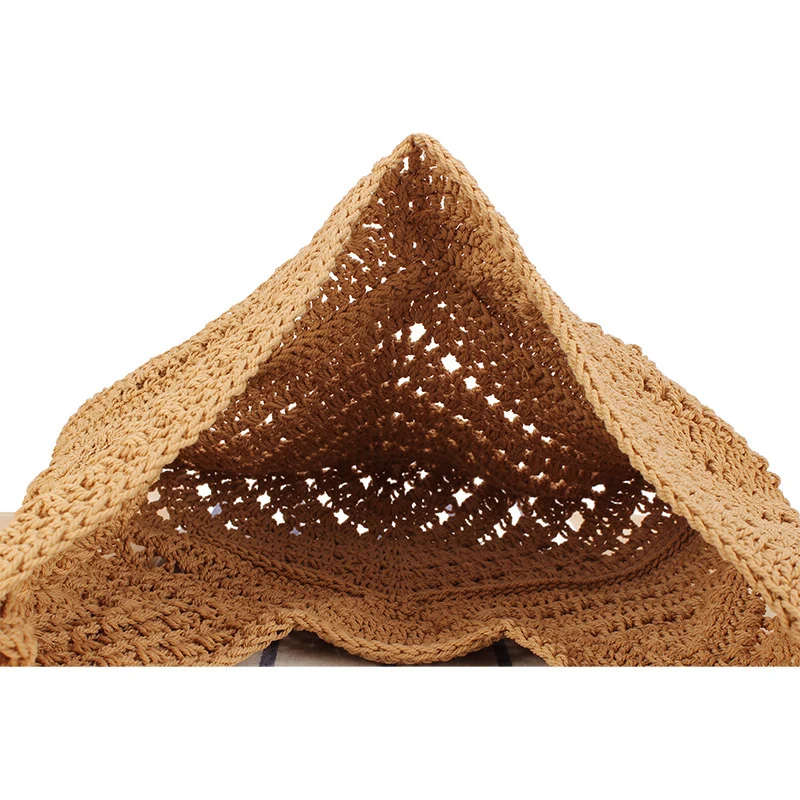 Handtasche aus geflochtenem Naturmaterial mit Innentasche Skanto