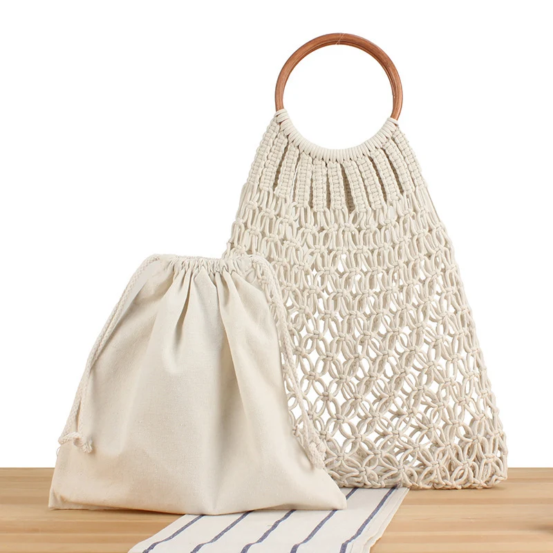 Handtasche mit geflochtenem Design und Innentasche Skanto