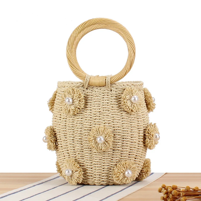 Handtasche mit einzigartigen Perlenverzierungen Skanto