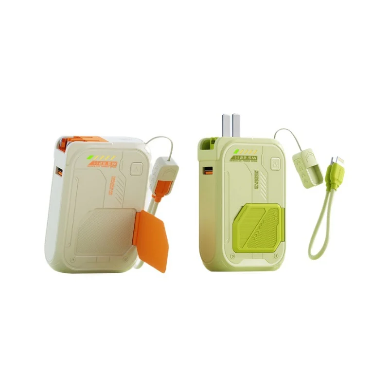 Tragbare Powerbank mit kabelloser Ladefunktion Skanto