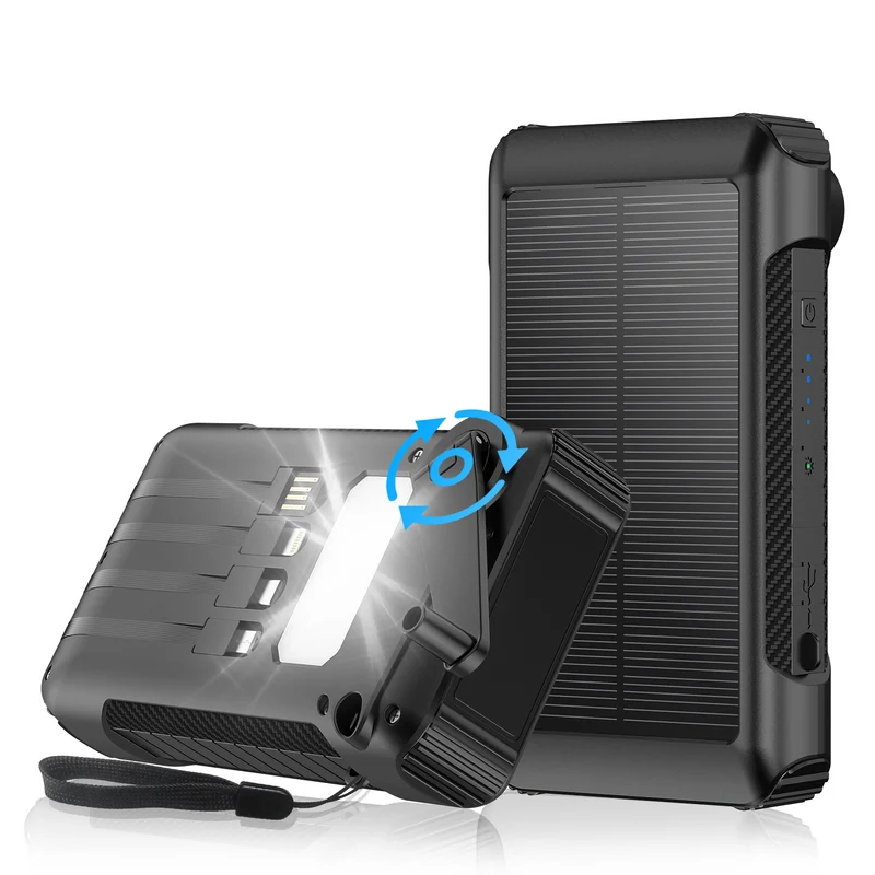 Solarbetriebene Powerbank von Skanto