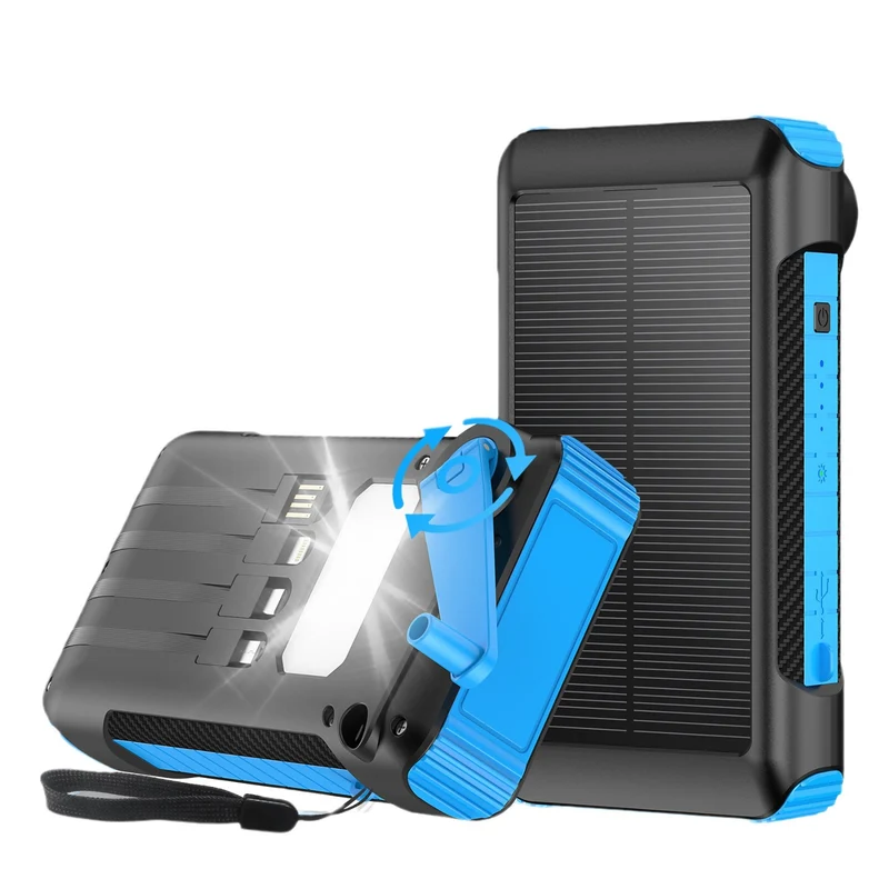Solarbetriebene Powerbank von Skanto