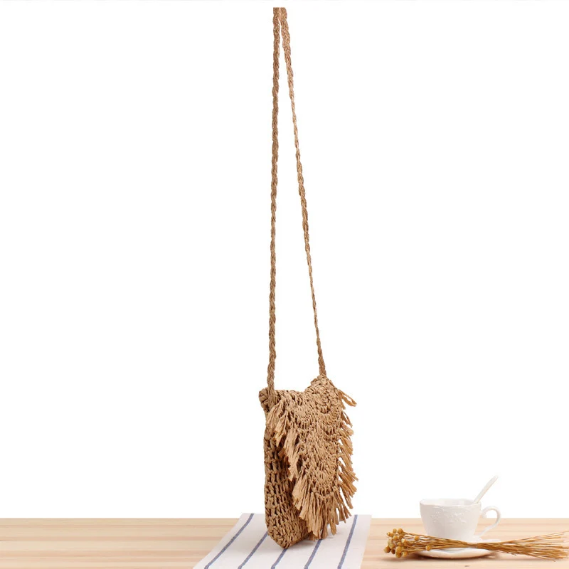 Handgefertigter Raffia-Korb Skanto