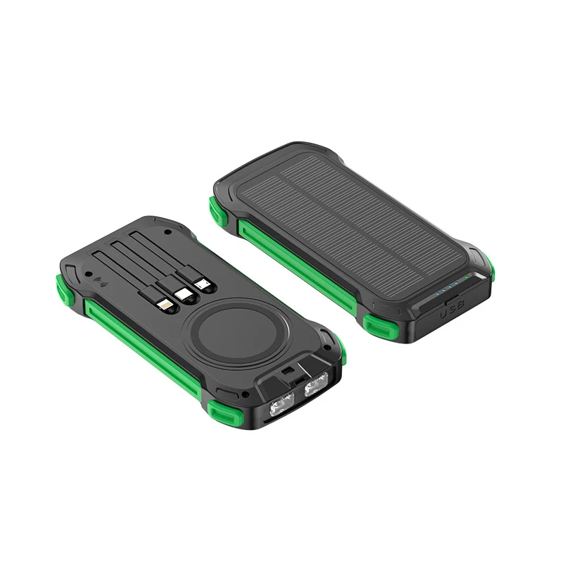 Solar-Powerbank mit kabelloser Ladetechnologie von Skanto