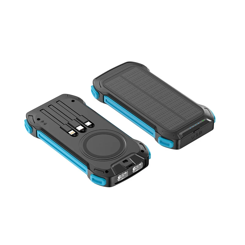 Solar-Powerbank mit kabelloser Ladetechnologie von Skanto