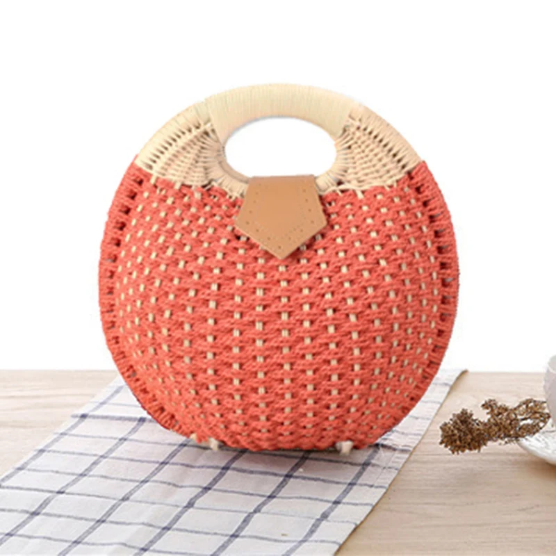 Handtasche im modernen Korbflecht-Design Skanto