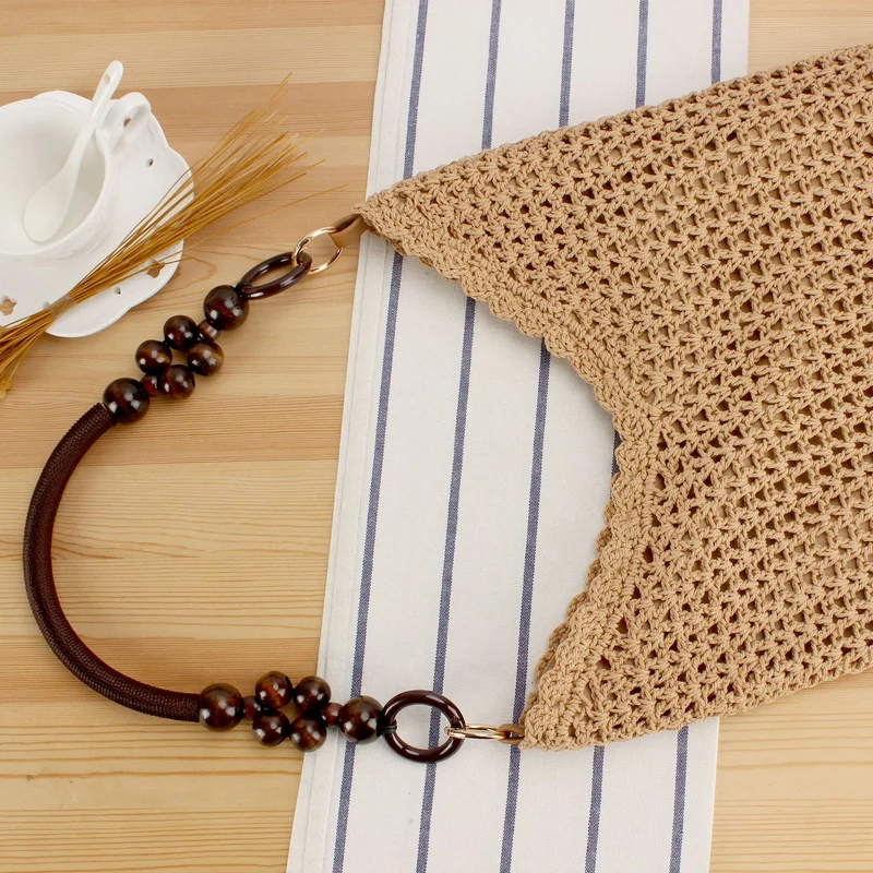 Handtasche im modernen Häkelstil Skanto
